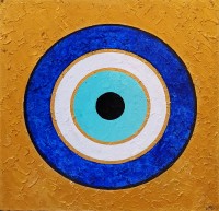 Aisha Mahmood, 36 x 36 Inch, Acrylic on Canvas, Abstract Painting, AC-AIMD-027